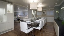 Yacht MIRAGE -  Interior Dining